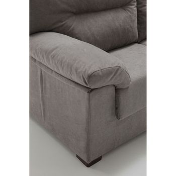 Sofa Odin 3 Mas 2 Plazas Gris Perla 5 Plazas 185x89 Cm Tejido Con Sistema Acualine Tanuk