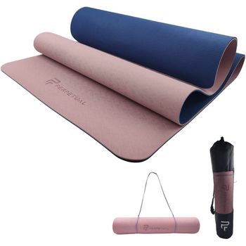 Esterilla De Yoga Y Pilates Reversible Morado Bonplus con Ofertas en  Carrefour