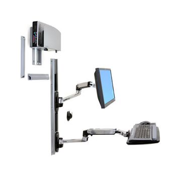 Ergotron Lx Wall Mount System Pared