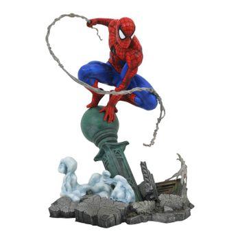 Figura Spider-man Poste De Luz Marvel Comic Gallery