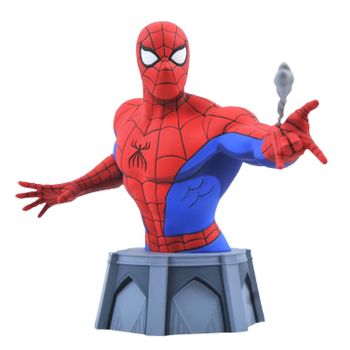 Figura Busto Marvel Spider-man Animado