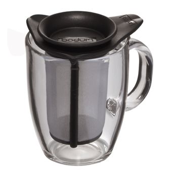 Bodum Juego De Tazas De Vidrio Y Filtro De Nylon - K11239-01