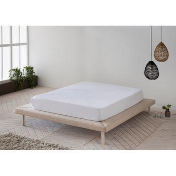 Acomoda Textil - Protector de Colchón Acolchado Suave Sin Ruidos. Funda  Protectora Transpirable y Ajustable para Cama de 190 y 200 cm. (Cama 90 cm)