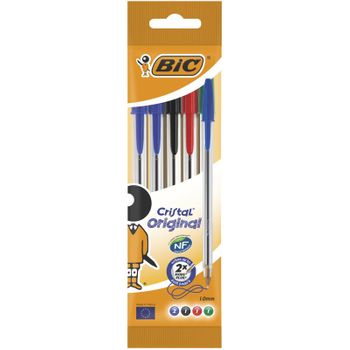 Caja De Bolígrafos De Tinta De Aceite Bic Cristal Soft 921219/ 50 Unidades/  Verdes con Ofertas en Carrefour