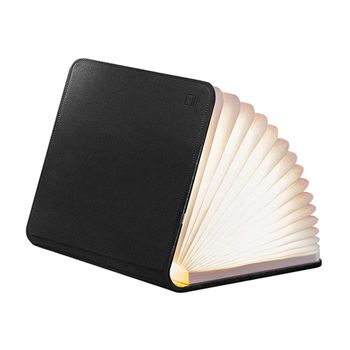 Lámpara Libro De Piel Grande - Smart Book Light - Negro