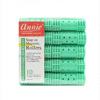 Rulos Annie Grande Verde (10 Uds)