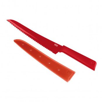 Colori®+ Cuchillo De Pan Blister - Rojo - Kuhn-rikon