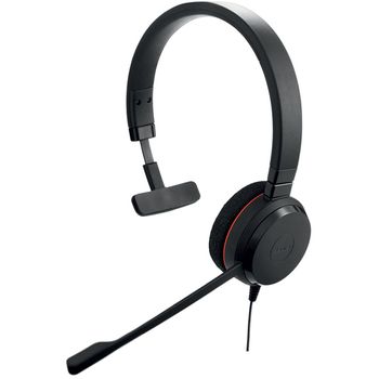 Jabra Evolve 20 Ms Mono Auriculares Alámbrico Diadema Oficina/centro De Llamadas Usb Tipo A Negro