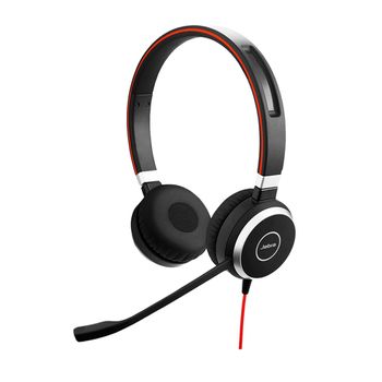 Jabra Evolve 40 Ms Stereo Usb-c Auriculares Alámbrico Diadema Oficina/centro De Llamadas Usb Tipo C Bluetooth Negro