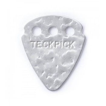 Dunlop 467r Teckpick Bolsa 12 Púas Plata Relieve