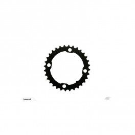 Truvativ Plato Sram Mtb 104 Bcd 3x7v 4 Agujeros 32d Acero Negro Mate