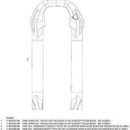 Rockshox Rec Botellas 35gold 29 Boost Black