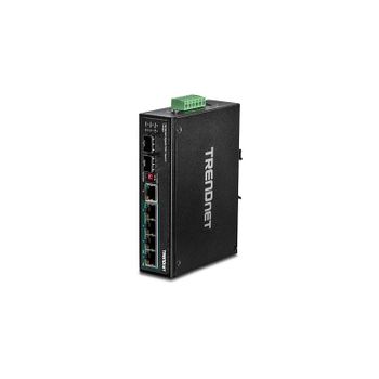 Trendnet - Ti-pg62 Unmanaged Network Switch Gigabit Ethernet (10/100/1000) Energía Sobre Ethernet (poe) Negro Switc