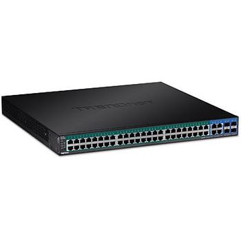 Trendnet Tpe-5240ws, Gigabit Ethernet (10/100/1000), Bidireccional Completo (full Duplex), Energía Sobre Ethernet (poe), Montaje En Rack, 1u