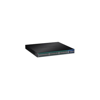 Trendnet - Tpe-5240ws Gigabit Ethernet (10/100/1000) Energía Sobre Ethernet (poe) 1u Negro Switch