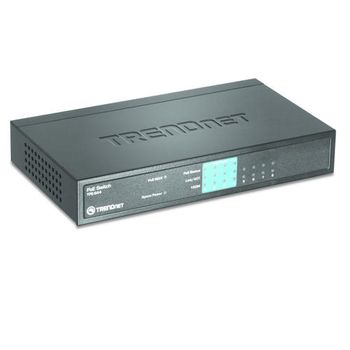 Trendnet Switch Greennet Poe+ 10/100mbps 8 Puertos 4+4 (tpe-