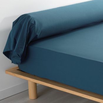 Funda De Almohada Percal Azul 85 X 185 Cm