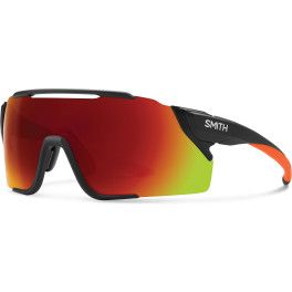 Smith Gafas Attack Mag Mtb 1 Velocity Color Negro Mate Cinder/lentes Chromapop Espejo Rojo