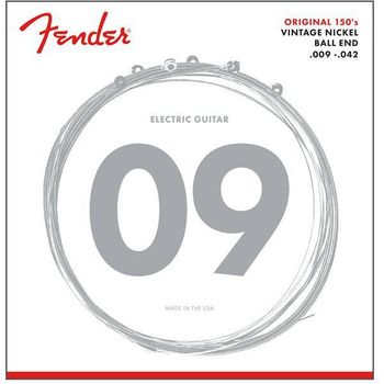 Fender 150l Pure Nickel Ball 9-42 Cuerdas Eléctric