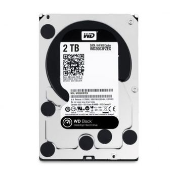 Disco Duro Western Digital Black Wd2003fzex 3.5" 2 Tb Sata Iii 7200 Rpm Buffer 64 Mb