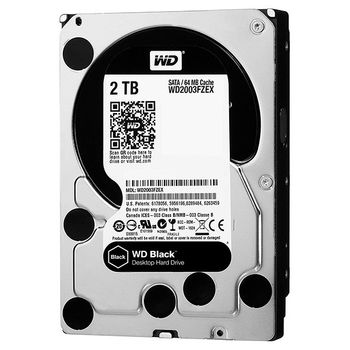 Western Digital 3.5" Disco Duro 2tb Wd Black Sata3 6gb/s 7200rpm 64mb