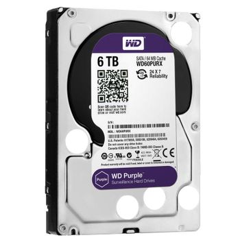 Disco Duro 3.5 Sata3 6tb Wd Purple 64mb