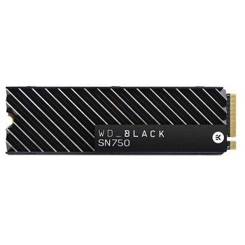 Western Digital Ssd M.2 Nvme 500gb Wd Black Sn750 - Con Disipador Térmico