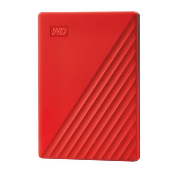 Western Digital - My Passport Disco Duro Externo 2000 Gb Rojo