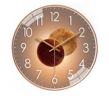 Reloj De Pared De Cuarzo Silencioso , Relojes Pared Grandede 12 Pulgadas, Reloj Pared Digital Redondo