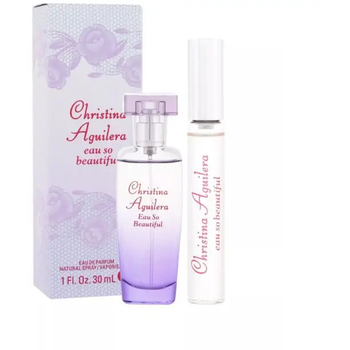 Christina Aguilera Eau So Beautiful Eau De Parfum Spray 30 Ml + Rollerball 10 Ml