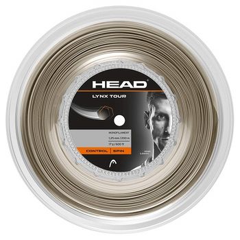 Cordaje Para Raqueta De Tenis Head Lynx Tour Rollo 200m -1.25-champange