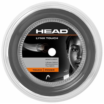 Cordaje Para Raqueta De Tenis Head Lynx Touch Reel 200m -1.25-transparente