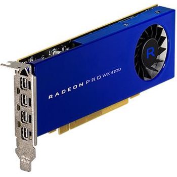 Amd Radeon Pro Wx 4100, 4 Gb, Gddr5, 128 Bit, 5120 X 2880 Pixeles