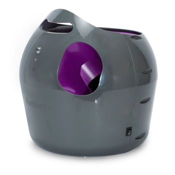 Lanzador De Pelotas Automático Gris Y Morado 9 M Petsafe