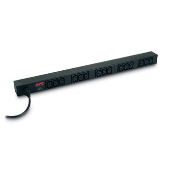 Apc Rack Pdu Basic Zero U 10a 230v Unidad De Distribución De Energía (pdu) 15 Salidas Ac 0u Negro