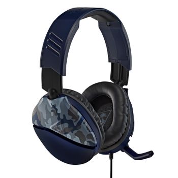 Turtle Beach Recon 70 Auriculares Alámbrico Diadema Juego Negro, Azul, Camuflaje