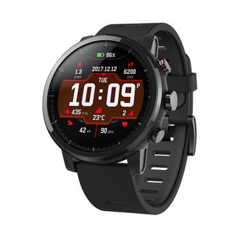 Amazfit Reloj Inteligente De Diseño De Tres Diales - Negro