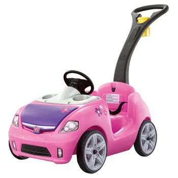 Coche De Empuje Para Niños Whisper Ride Ii Rosa Step2