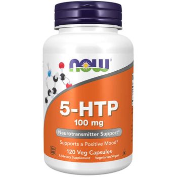 Now Foods 5 Htp 100 Mg 120 Cápsulas