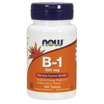 Now Foods Vitamina B1 100x100 Mg