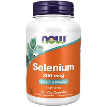 Now Foods Selenium 200 Mg 180 Capsulas