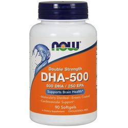 Now Foods Dha - 500 Doble Fuerza 90 Cápsulas