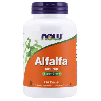 Now Foods Alfalfa 650 Mg En Tabletas