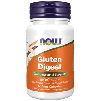 Now Foods Gluten Digest 60 Cápsulas