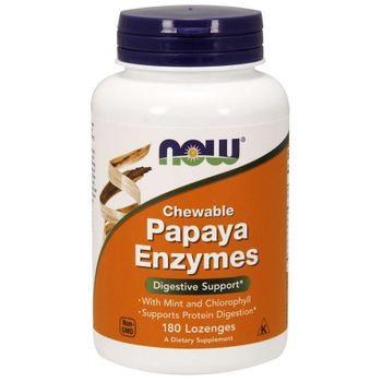 Now Foods Papaya Enzyme 180 Comp