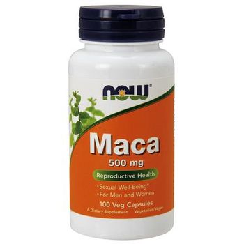 Maca 500 Mg Now Foods 100 Cápsulas