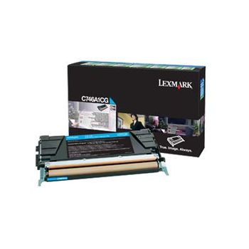 Lexmark Toner Laser Cian 7.000 Paginas Retornable C/746dn/74