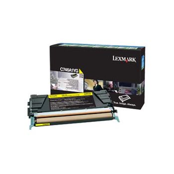 Lexmark Toner Laser Amarillo 7.000 Paginas Retornable C/746d