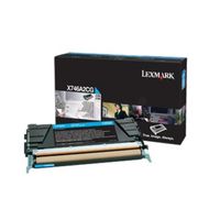 Lexmark Toner Laser Cian 7.000 Paginas Corporativo X/746de/7