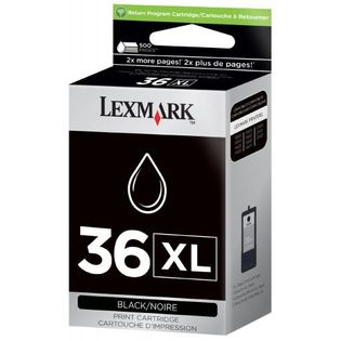 Lexmark Cartucho Inyeccion Tinta Negro N36xl 500 Pginas Re